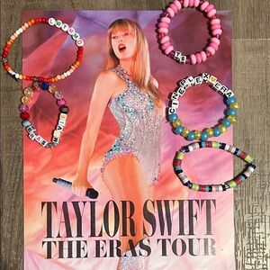 Taylor Swift Colorful Beaded Bracelets Set